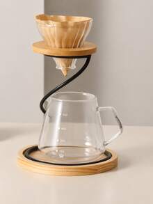 1 Set Coffee Cup Holder, Including Base, Valentine's Day Gift, Bathroom Decor, Provides Simple And Convenient Storage Solution For Coffee And Tea Lovers. Perfect Gift For Dad, Boyfriend, Coffee Enthusiasts. - Multicolor - View 6