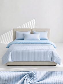 Lake blue stripes