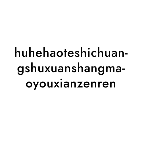 huhehaoteshichuangshuxuanshangmaoyouxianzenren