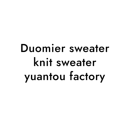 Duomier sweater knit sweater yuantou factory