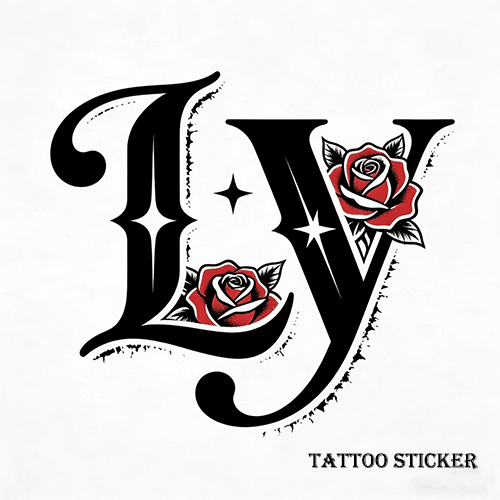 Leyi tattoo sticker