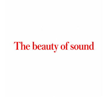 The beauty of sound