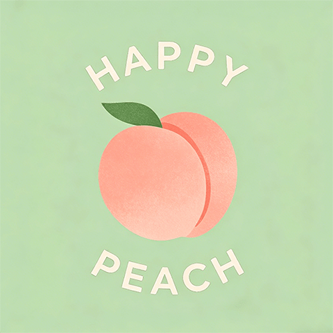 HAPPY PEACH