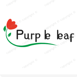 Purple leaf