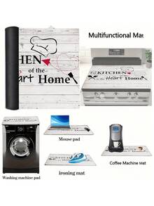 Extra Large 28.5X20.5 Inch Stove Top Cover - Anti-Slip, Waterproof & Heat Resistant Mat For Electric Glass Stoves, Prevents Scratching, Multi-Use Cooktop Protector, Easy Clean, Ideal For Kitchen Decor - Multicolor - View 3