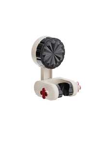 1pc Adjustable Bathroom Shower Head Holder, Suction Cup Shower Bracket, Movable Shower Head Mount For Bathroom
