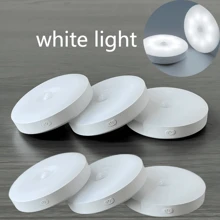 Luz nocturna inalámbrica LED, 8 bombillas de unicolor regulable, lámpara de lectura recargable USB, sensor de movimiento inteligente de 120°, desmontable magnético, luz de noche para dormitorio, apto para dormitorio, armario, mesita de noche, entrada, pasillo, balcón, iluminación de lectura (Luz cálida/Luz blanca)