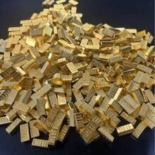 20/50/100/200 迷你金条 11x6mm - 风水招财摆件，家居办公幸运符，圣帕特里克节、复活节和斋月的完美礼物 - 彩色 - 查看 12