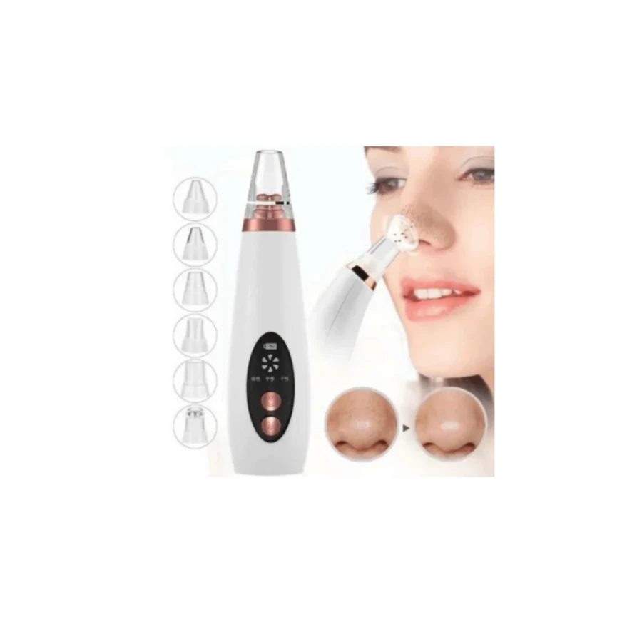 Blackhead Remover Pimple Cleaning Acne Vacuum Suction Machine USB - 白色 - 查看 1