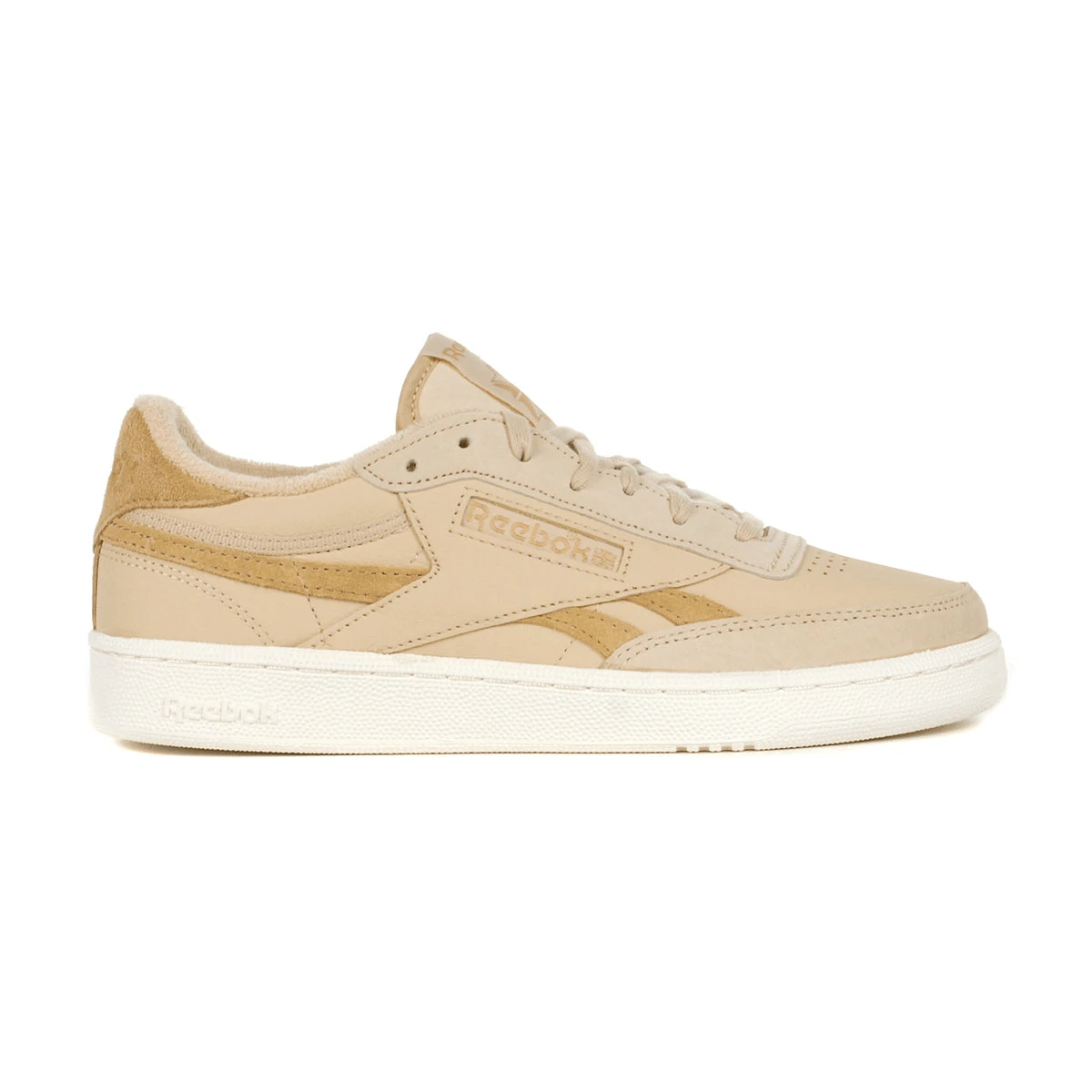 Reebok CLUB C REVENGE VINTA - Beige/White - View 1