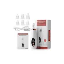 Blackhead Remover Pimple Cleaning Acne Vacuum Suction Machine USB - 白色 - 查看 9