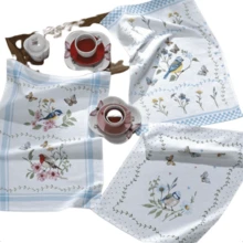 Dohler Wholesale 3-Pack Dishcloths For Towelling Sink Silver - 藍白色 - 查看 5