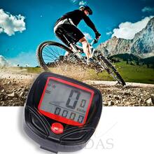 Velocímetro Digital Bike Ciclo Computador A Prova D'agua Odometro Ciclismo - Preto - Visão 6