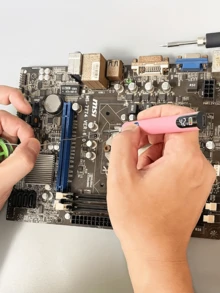 Portable Mini Soldering Iron, Excluding Soldering Iron Tip, Wireless Soldering Iron Pen, 510 Thread Interface, Adjustable Voltage, Fast Heating, With Digital Display Screen, Type-C Fast Charging - Ideal For DIY Projects And Electronics Repair, Stainless Steel, 400mAh Rechargeable Battery, Multiple Colors Available (Product Does Not Include Soldering Iron Tip) - Multicolor - View 6