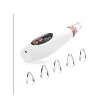 Blackhead Remover Pimple Cleaning Acne Vacuum Suction Machine USB - 白色 - 查看 8