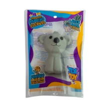 Brinquedo De Banho Bebê Mordedor 100% Natural Macio Menino Menina Presente Boneco Bichinho