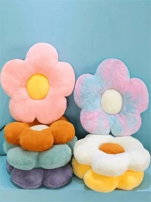 1pc Flower Shaped Throw Pillow Cushion - Multifunctional Comfortable Seat Cushion | Festive Decor Essential (Halloween/Christmas) | Suitable For Sofa, Window Seat, Reading, Leisure, Home Room Decoration