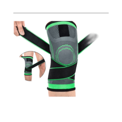 Joelheira de Compressão Para Articulações Artrose Proteção Esportes Ajustável Fitness Articulada