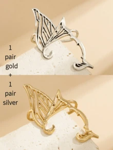 Butterfly Fairy Ears, Suitable For Dancing, Daily Gatherings And Holiday Cosplay, Halloween, Valentine's Day Costume - Multicolor - View 6