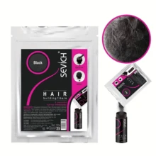 Sevich 100g Hair Building Fibers - Instantly Thickens & Volumizes For Men & Women - Hair Care Fibers For All Hair Types - Grey - View 2