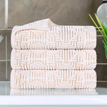 Cotton Modern Jacquard Bath Towel