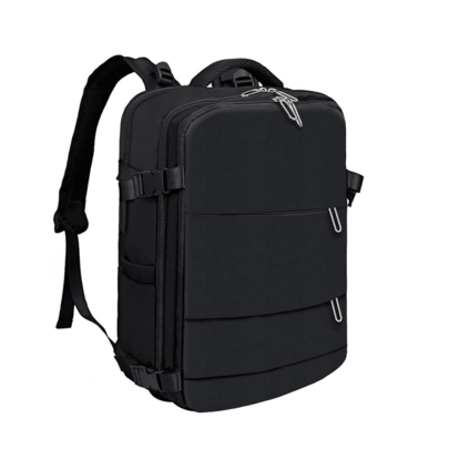 Kynley Cabin Travel Backpack 40x20x25 Cm, Cabin Backpack For Ryanair, Cabin Travel Suitcases, Travel Backpack, Laptop Backpack For Men And Women, Hand Luggage, 20L Backpacks - Black