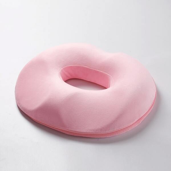 Cojín para Dolor de Coxis Ergonómico, 42x38.5x6.5 cm, Con Funda Lavable y Antideslizante, Ideal para Oficina, Coche y Recuperación Postparto