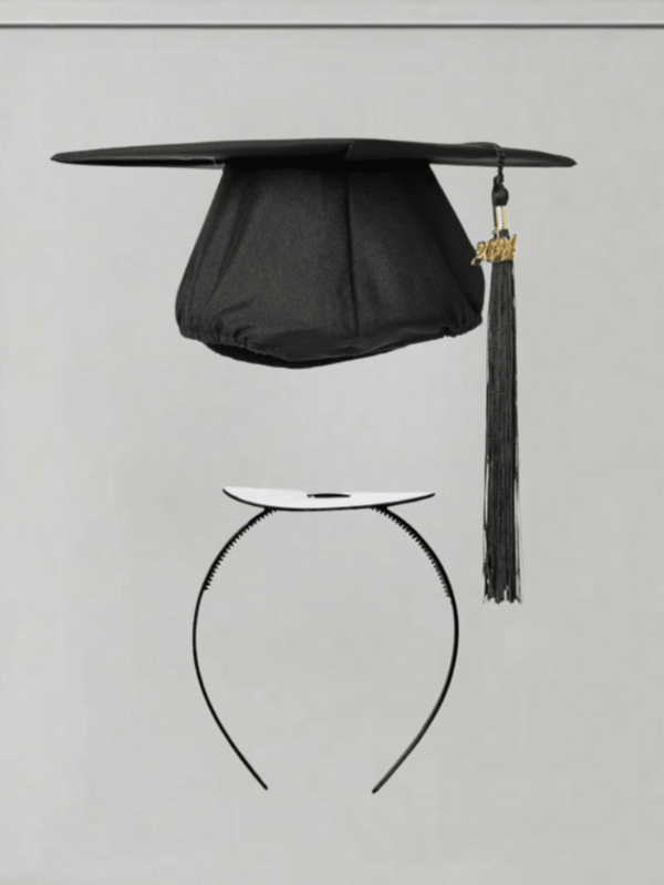 2 件/1 件坚固防滑毕业帽弹性头带，易于安装的毕业帽固定器，适合所有发型，舒适佩戴，无需造型即可牢固固定毕业帽，毕业季帽子配饰，毕业派对，毕业生、学生和女士的毕业帽，最佳毕业礼物庆祝礼物派对礼物