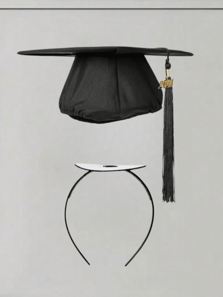 2 件/1 件坚固防滑毕业帽弹性头带，易于安装的毕业帽固定器，适合所有发型，舒适佩戴，无需造型即可牢固固定毕业帽，毕业季帽子配饰，毕业派对，毕业生、学生和女士的毕业帽，最佳毕业礼物庆祝礼物派对礼物 - 彩色 - 查看 1