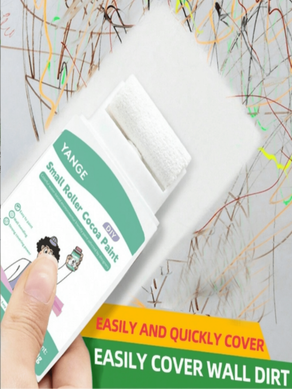 1st Muurreparatie Mini Verfroller, Snel drogende Latex Bijwerkverf Voor Muur, Muurreinigings- en Reparatiegereedschap