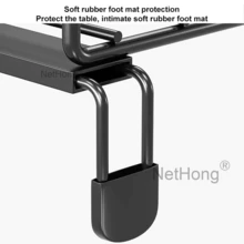 NetHong Retractable Chopper Spoon Fork Bowl Utensil Holder Retractable Dish Drainer Rack(Black) - Black E - View 10