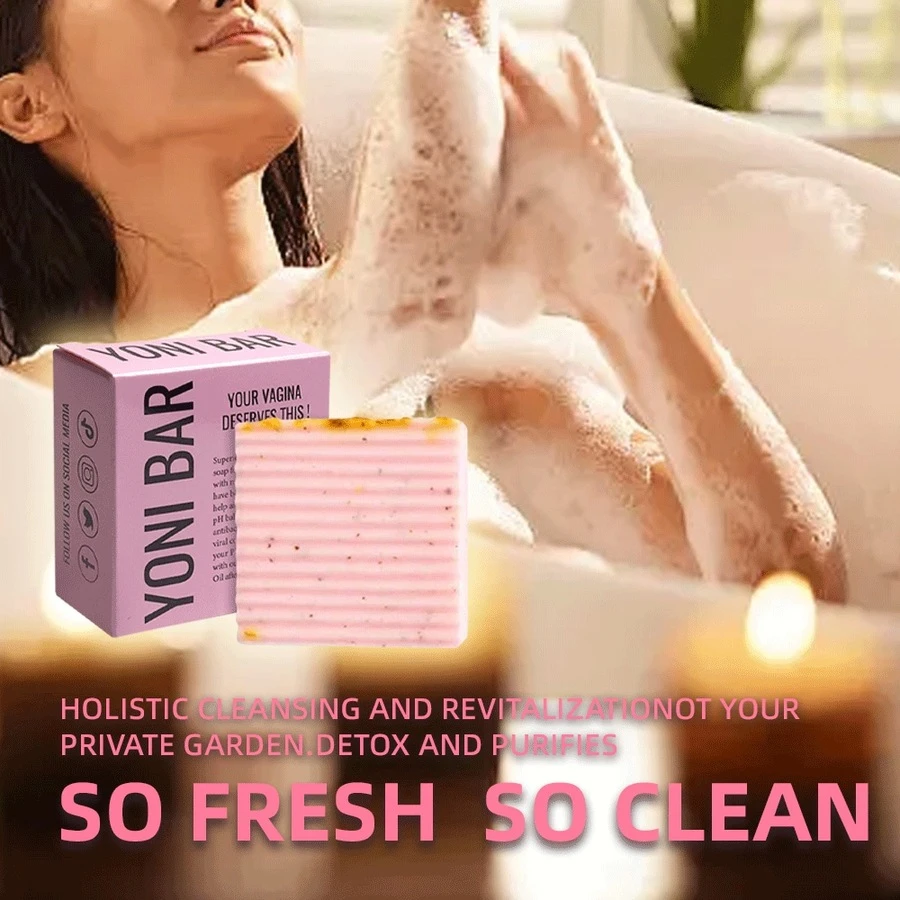 5pcs Yoni Soap Intimate Soap Essential Oil Soap Gentle Cleansing Soap, With Rich Foam For Deep Cleaning And Gentle Washing And Of The Female Secret Garden Essential Oil Soap.Women's Skin Care , Bathing, Moisturizing, Nourishing, Skin Care Soap, Vaginal Deodorizer, Handmade Vaginal Soap, Natural Women's Vaginal Care Soap With Bubble Net - Pink - View 1