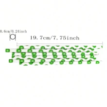 25/50/100/200pcs/Pack Disposable Paper Straws With Multi-Pattern Fruit Designs, Suitable For Parties, Birthdays, Baby Showers, Juices, And Milkshakes, Christmas Party Christmas Decor Christmas Decorations Christmas Gifts And, Halloween Party Halloween Decor Halloween Decorations Halloween Gifts, Merry Christmas Wedding Tableware Birthday Party Anniversary Summer Beach Back To School School Supplies Room Decor - Multicolor - View 7