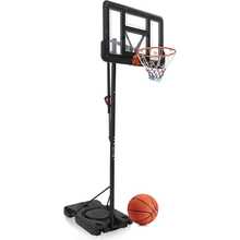 CuisinSmart 4.43-10ft Adjustable Height Portable Basketball Hoop Outdoor For Adult,Sturdy Enlarged Base & Shatterproof PC Backboard - Manual Lift (5.58-10ft Adjustable Height) - View 1