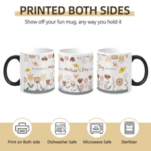 11oz Mother's Day Gift Color Changing Mugs, Surprise Gifts For Mothers, Color Changing Mugs Gifts, Mugs For Mom Mother's Day Gifts For Mom Mom Mugs Mother's Birthday Gifts Mother's Day Car Mugs Mother's Day Mugs New Mom Gifts, Mother's Day Gifts, Gifts For Mom, Mugs For Mom