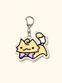 1pc/7pcs Back To School Dandy'S World Cat Funny Meme Video Game Theme Key Charm - The Ideal Cute Cartoon Image Bag Charm For Young And Adult Gamers Alike. Acrylic Keychain Ideal For Boyfriends, Girlfriends, Family Members, Teachers, Party Gifts, And Nursing Students.. Car Accessories Goth Y2k - Multicolor - View 8