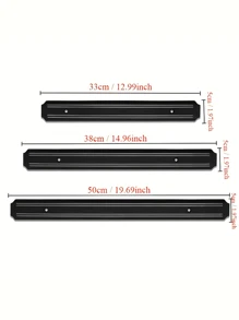 1 pièce Support magnétique puissant pour couteaux de cuisine à fixer au mur, support magnétique en métal et ABS pour ranger les couteaux. Organisateur de cuisine, ustensiles de cuisine, décoration de pièce, convient pour la cuisine, le restaurant, les fêtes, le camping, les rassemblements, cadeau pour les amis et la famille