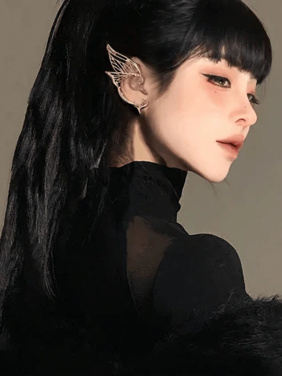 Orejas de hada mariposa, adecuadas para baile, reuniones diarias y disfraces de cosplay para fiestas, Halloween, Día de San Valentín