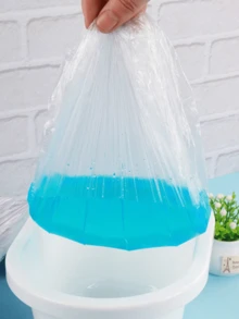 100pcs Baby Toilet Garbage Bags, Disposable Children's Potty Clean Up Bags, Infant Small Toilet Plastic Bags