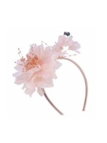1 buc pălărie elegantă, pălărie Kentucky Derby, accesoriu de păr pentru femei, pălărie pentru petrecerea de ceai, agrafă de păr din voal de mireasă - Multicolor - Vizualizare 2