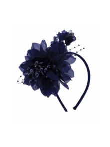 1 buc pălărie elegantă, pălărie Kentucky Derby, accesoriu de păr pentru femei, pălărie pentru petrecerea de ceai, agrafă de păr din voal de mireasă - Multicolor - Vizualizare 15
