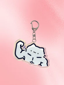 1件/7件亚克力可爱猫咪钥匙扣：情侣猫A、情侣猫B、爱心猫钥匙扣、钞票猫、肌肉猫、相扑猫、草莓猫。可爱挂饰，汽车钥匙扣。日常包袋配饰，包袋挂饰，挂绳，钥匙扣。适合男朋友、女朋友、家人、医生、护士、派对、手机装饰等。汽车配饰，学校背包，卡通万圣节配饰，教师节圣诞礼物。 - 彩色 - 查看 5
