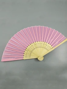 1/10/20/30pcs Handheld Paper Fans Paper Folding Fans,Multi Colored Folding Fan,Solid Color Fan,DIY Folding Fan,Party Dressing,Church Wedding Gift,Perfect For Parties And Events - Multicolor - View 7