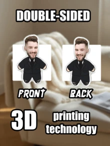 Un Cojín Personalizado Especial, Adecuado Para Cualquier Escena, Personalización Reversible, Tela Cómoda, Regalo Perfecto Para Fiestas