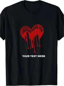 Übergrößen Herren T-Shirt mit personalisierbarem Text/Foto (bis zu 6XL): Muskel-Fit Text/Foto Shirts - Wo große Körperrahmen auf noch größere Persönlichkeiten treffen, Mehrzweck-Einsetzbarkeit wie Fitness/Nachtclub/Geschäftsfreizeit usw.