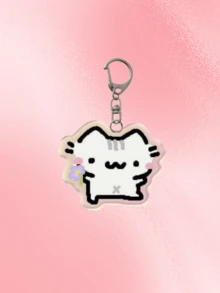 1件/7件亚克力可爱猫咪钥匙扣：情侣猫A、情侣猫B、爱心猫钥匙扣、钞票猫、肌肉猫、相扑猫、草莓猫。可爱挂饰，汽车钥匙扣。日常包袋配饰，包袋挂饰，挂绳，钥匙扣。适合男朋友、女朋友、家人、医生、护士、派对、手机装饰等。汽车配饰，学校背包，卡通万圣节配饰，教师节圣诞礼物。 - 彩色 - 查看 2
