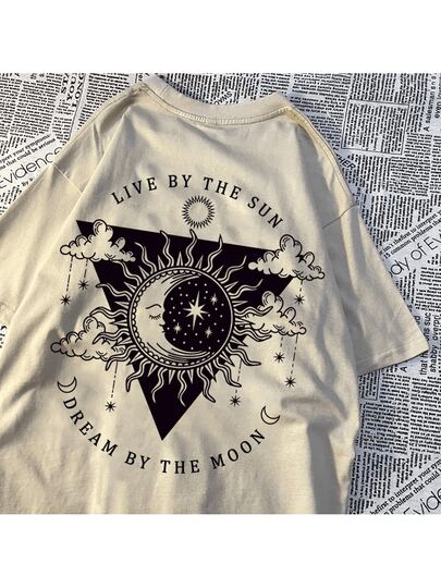 Camiseta Unissex "By The Sun & The Moon"