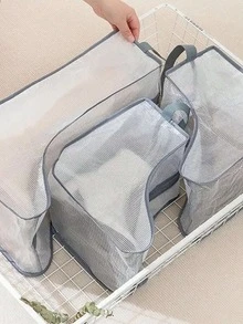 High Quality Dust And Moisture Resistant Shoe Organizer For Sneakers And Boots - Protective, Breathable And Space Saving - Ideal For Travel, Organizing Your Closet And Protecting Your Footwear; Boot Organizer Graduation Shoe Bag Travel Organizer Drawstring Shoes Pouch Shoes Cover Portable Dust-Proof For Men For Women Packing Cubes Travel Essential Cruise Essentials Vacation Essentials