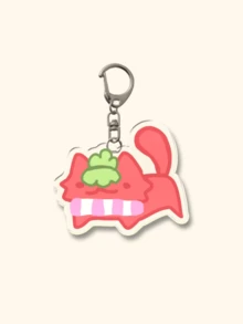 1pc/7pcs Back To School Dandy'S World Cat Funny Meme Video Game Theme Key Charm - The Ideal Cute Cartoon Image Bag Charm For Young And Adult Gamers Alike. Acrylic Keychain Ideal For Boyfriends, Girlfriends, Family Members, Teachers, Party Gifts, And Nursing Students.. Car Accessories Goth Y2k - Multicolor - View 12