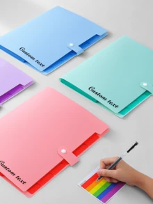 1 cái Thư mục phân loại nhiều cấp, Văn bản tùy chỉnh, Tên, Tên công ty, v.v., Có thể nhanh chóng định vị tệp mục tiêu, Giảm thời gian tìm kiếm, Có thể giúp người dùng quản lý tệp hiệu quả và có trật tự, đồng thời cải thiện hiệu quả làm việc và học tập. Chèn màu, Thư mục thông tin, Giá đựng giấy tờ học sinh và Túi đựng tài liệu, Quà tặng trở lại trường, Trở lại trường, Trở lại trường, Đồ dùng học tập, Đa chức năng, Trang trí, Có thể tái sử dụng, Hiện đại, Nhiều màu sắc, Dễ thương, Cổ điển, Hoạt hình, Kawaii, Tùy chỉnh, Cá nhân hóa, Độc đáo, Tùy chỉnh, Công nhân, Khách hàng, Học sinh, Dành cho doanh nghiệp/Công việc/Văn phòng, Dành cho trường học - Nhiều màu - Xem 8